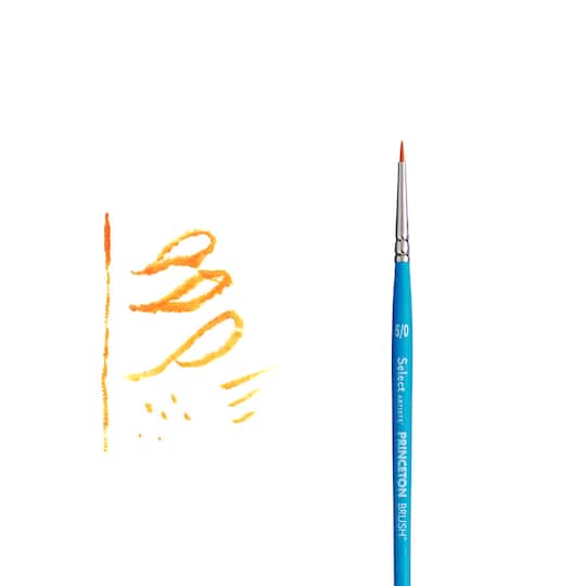 12 Pack: Princeton™ Select™ Artiste Series 3750 Short Handle Spotter Brush